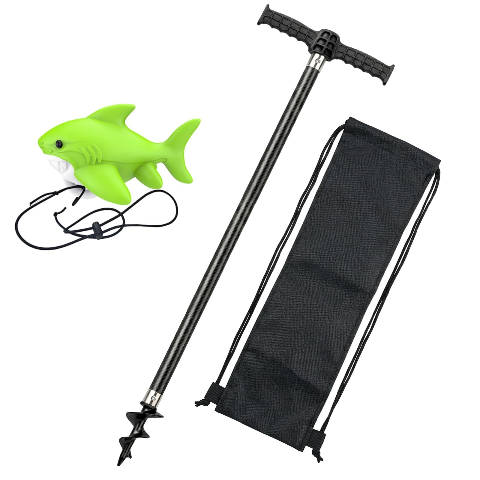 Lightweight Sand Anchor for Shallow Water Boat & Jet Ski, Reinforced Nylon Be…