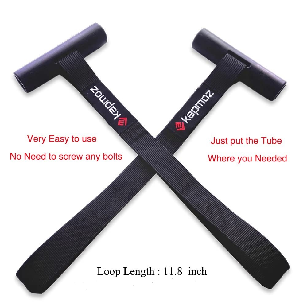 Kayak Tie Down Straps – Quick Hood Loops Trunk Anchor for Canoe Transport – 2 Pa