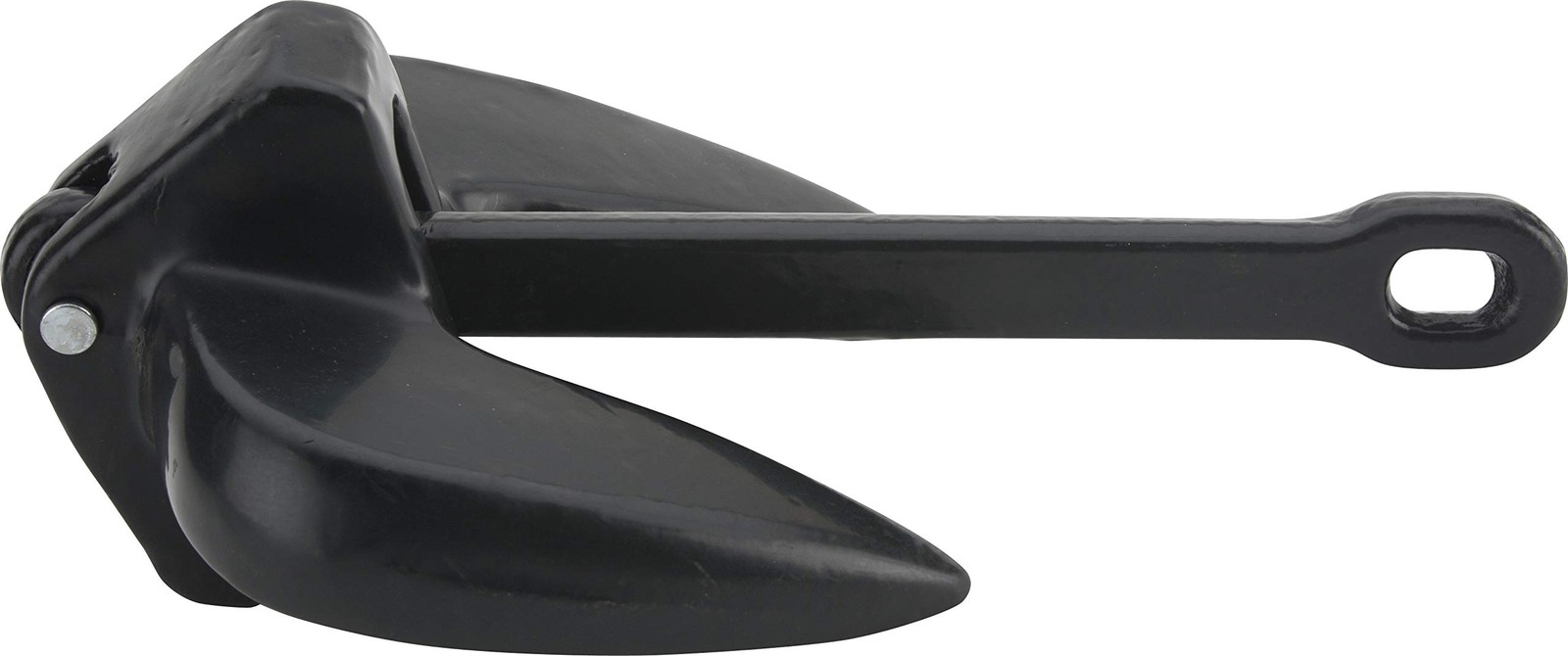 Attwood 9934B1 Solid Cast Iron 15Pound Large Eye Navy Boat Anchor, Black PVCC…