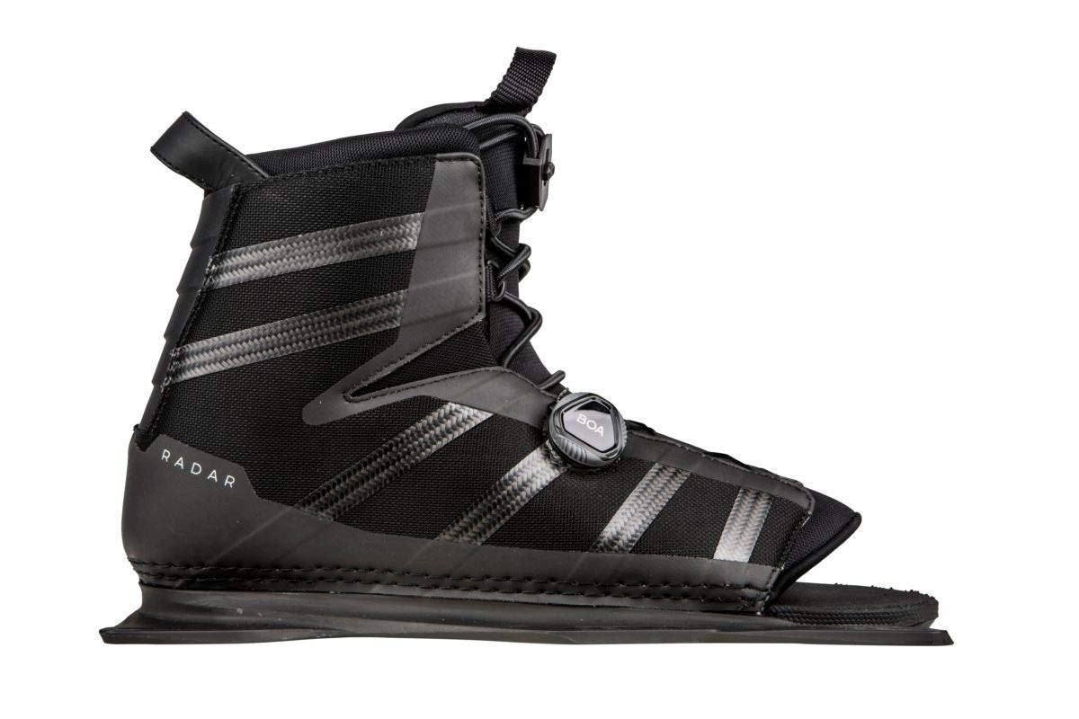 Radar Waterski Vector BOA Boot – Carbon/Black – Front Feather Frame