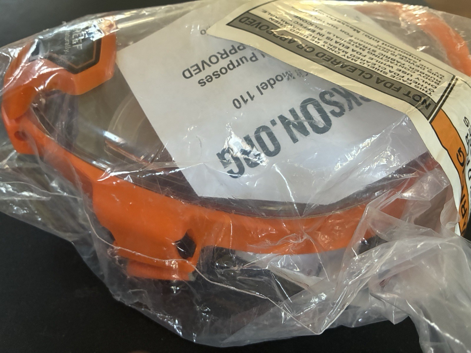New Ocean Reef Aria QR+ Snorkel Mask Kit Model 110 Size M/L Medical Face Shield