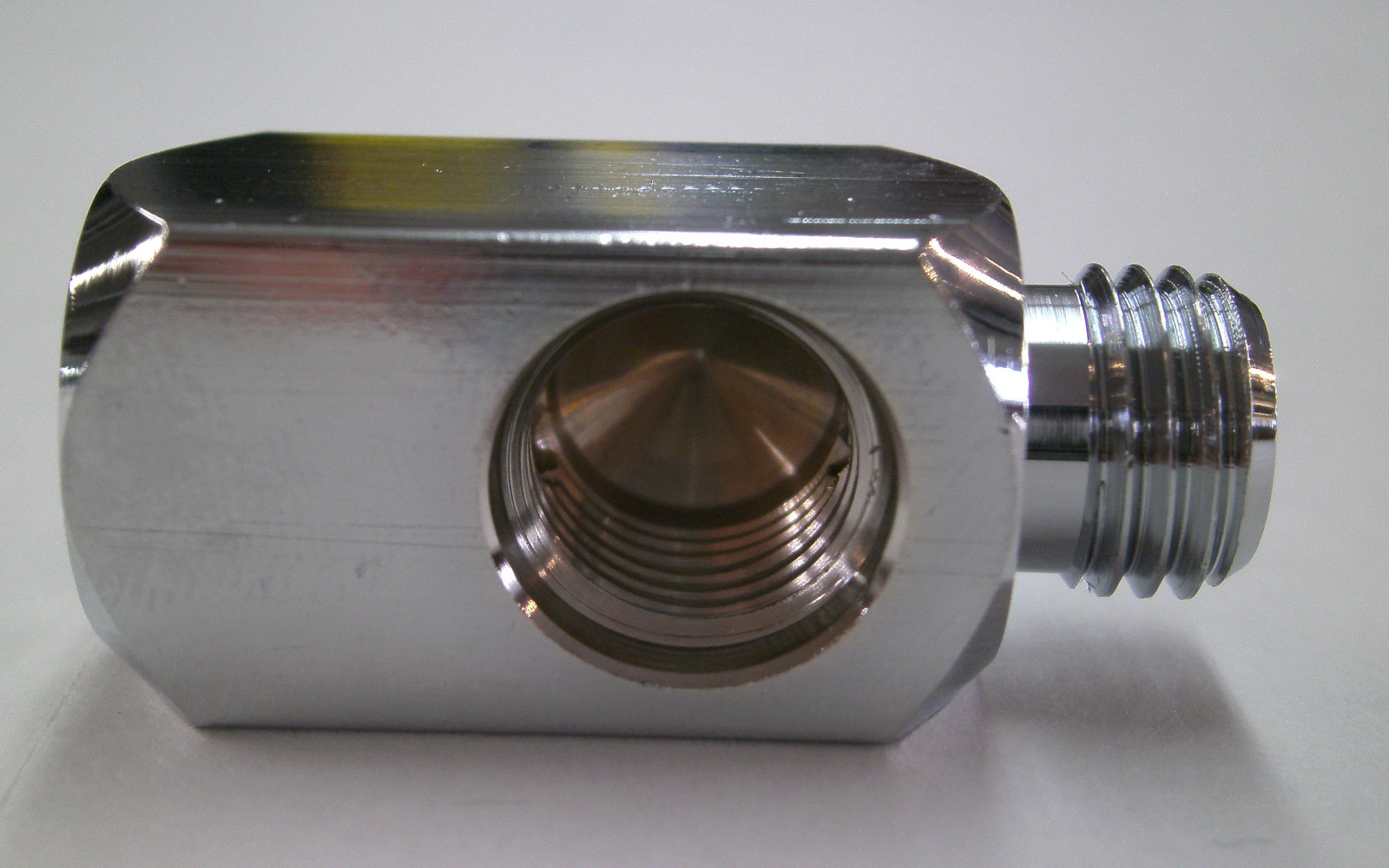 Adapter Splitter Block 7/16” Male x 7/16 Female x2 HP Hose Scuba Diving S137