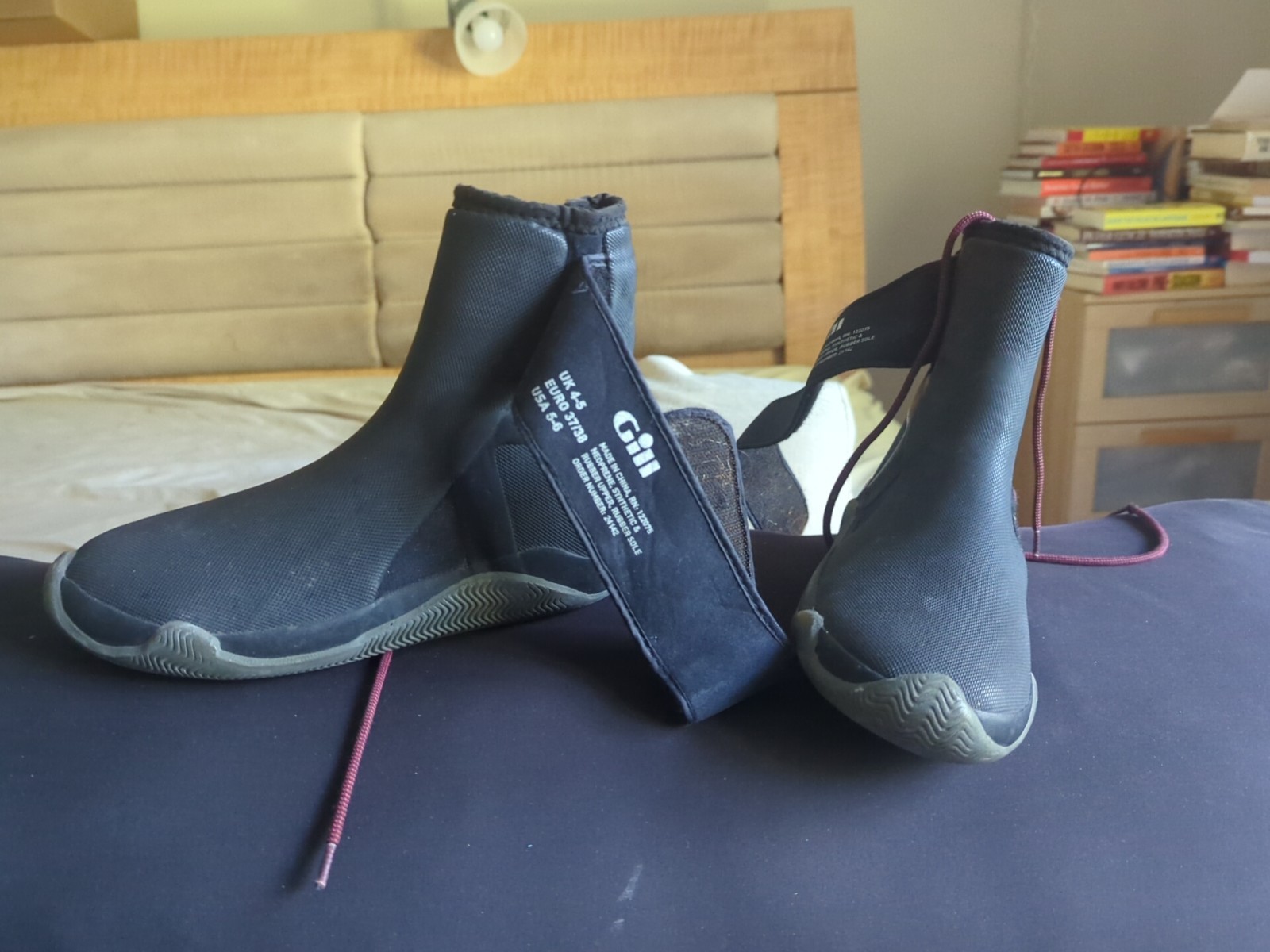 🔥Gill Aquatech Shoe Booties Sailing SUP Water Foling Mares Size 5-6 🔥