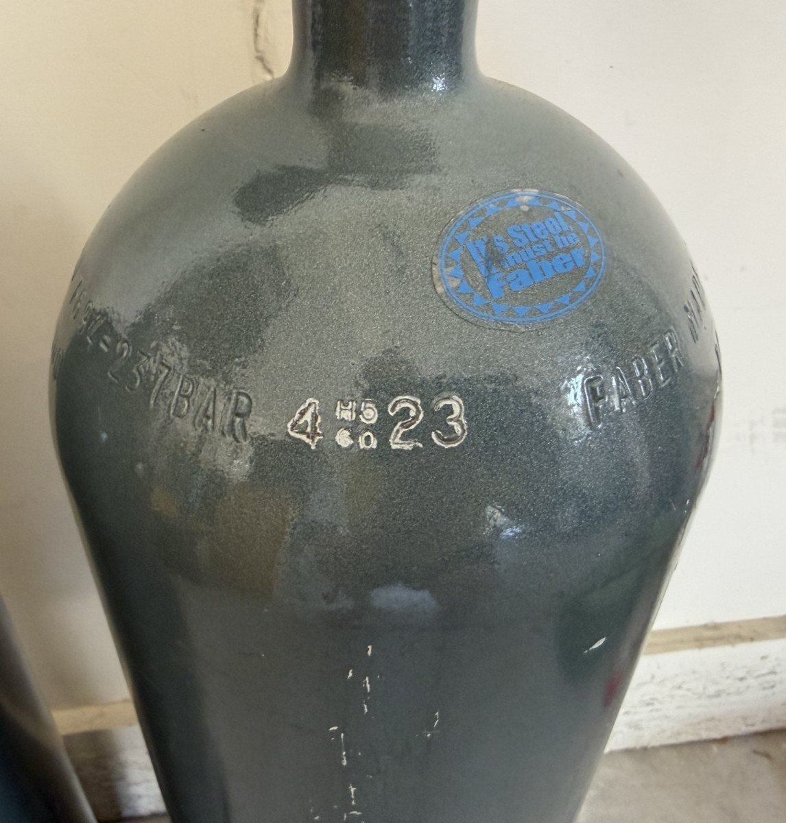 Faber High Pressure Steel Tank 100 CF