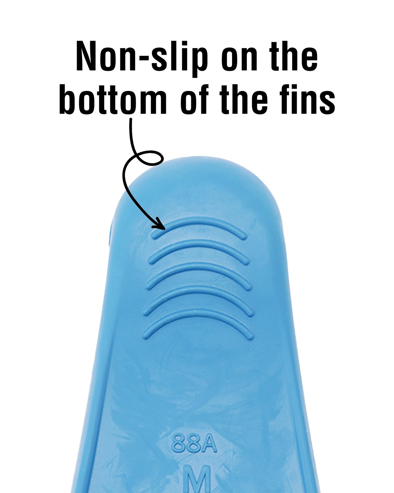TUSA Sport Full Foot Rubber Snorkeling Fin, X-Large (11-13), X-Large, Blue