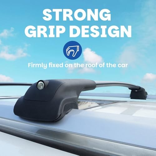 300LBS Roof Rack Cross Bars Compatible with Volkswagen VW Tiguan 2018
