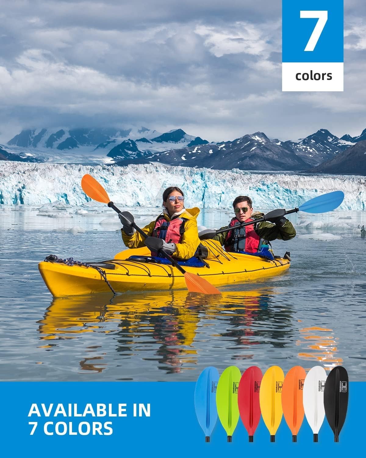 Versatile 95in/241cm Kayak Paddle for All-Season Use