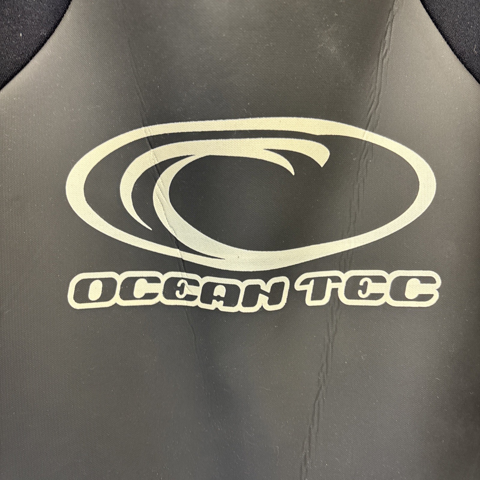 Ocean TEC Pro COMP 3/2 Men’s Sizel L Black/Gray Full Wetsuit Back Zip Up