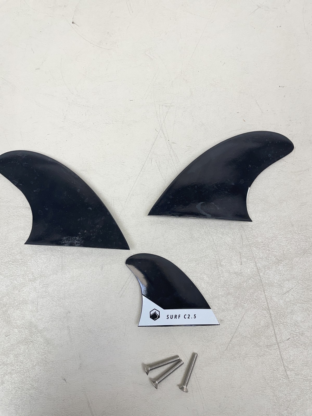 LIQUID FORCE S3.5 / C2.5 WAKESURF FINS SET OF 3