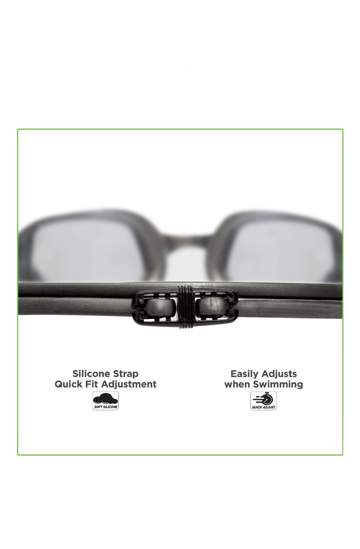 3-piece set of Dolfino Pacesetter Swim Goggles UV protection 12+ – NEW
