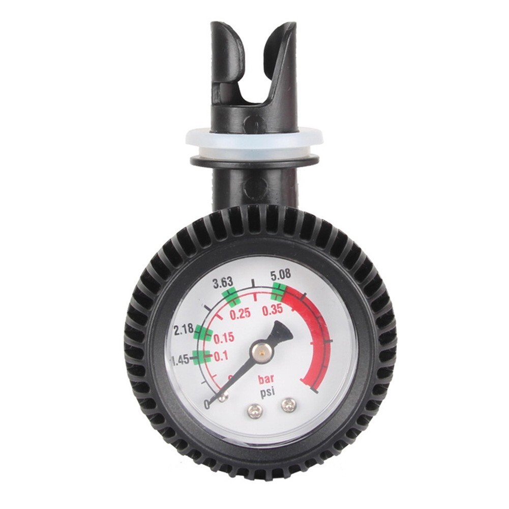 Compact Air Valve Pressure Gauge Accurate Readings Easy Transportation