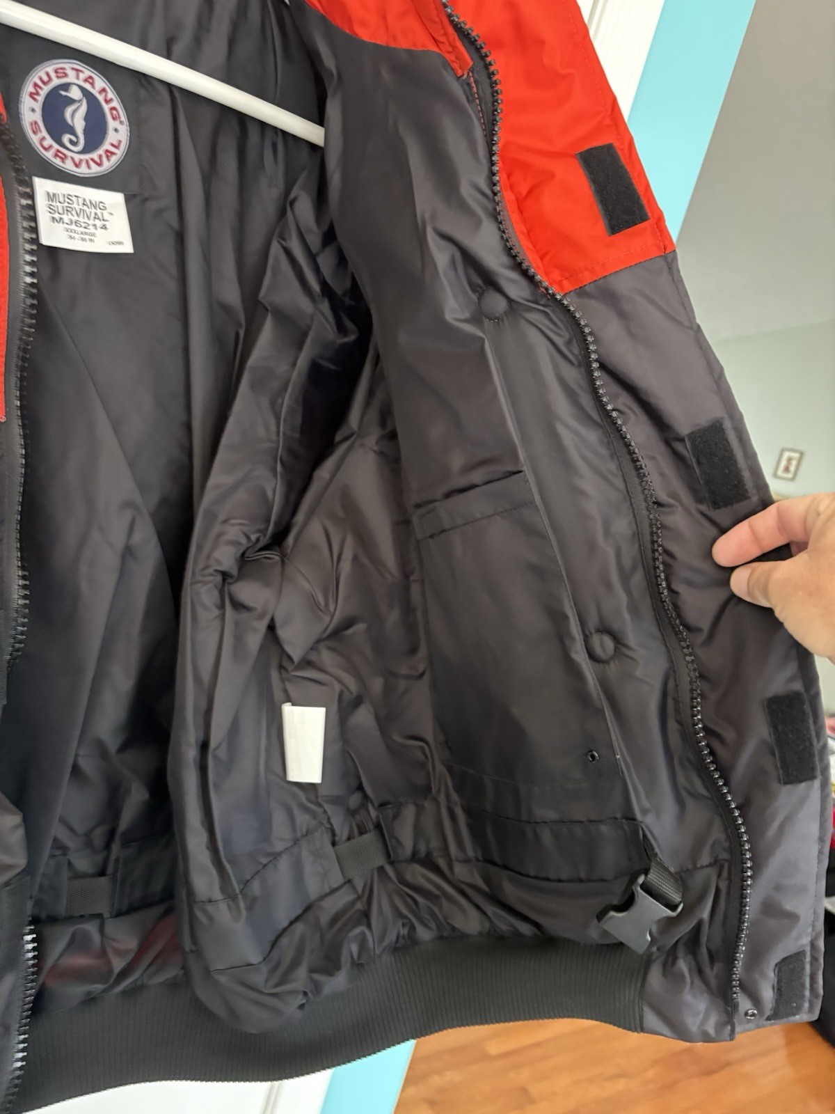 Mustang Survival Float Coat Jacket Adult XXX-Large MJ6214 ORANGE
