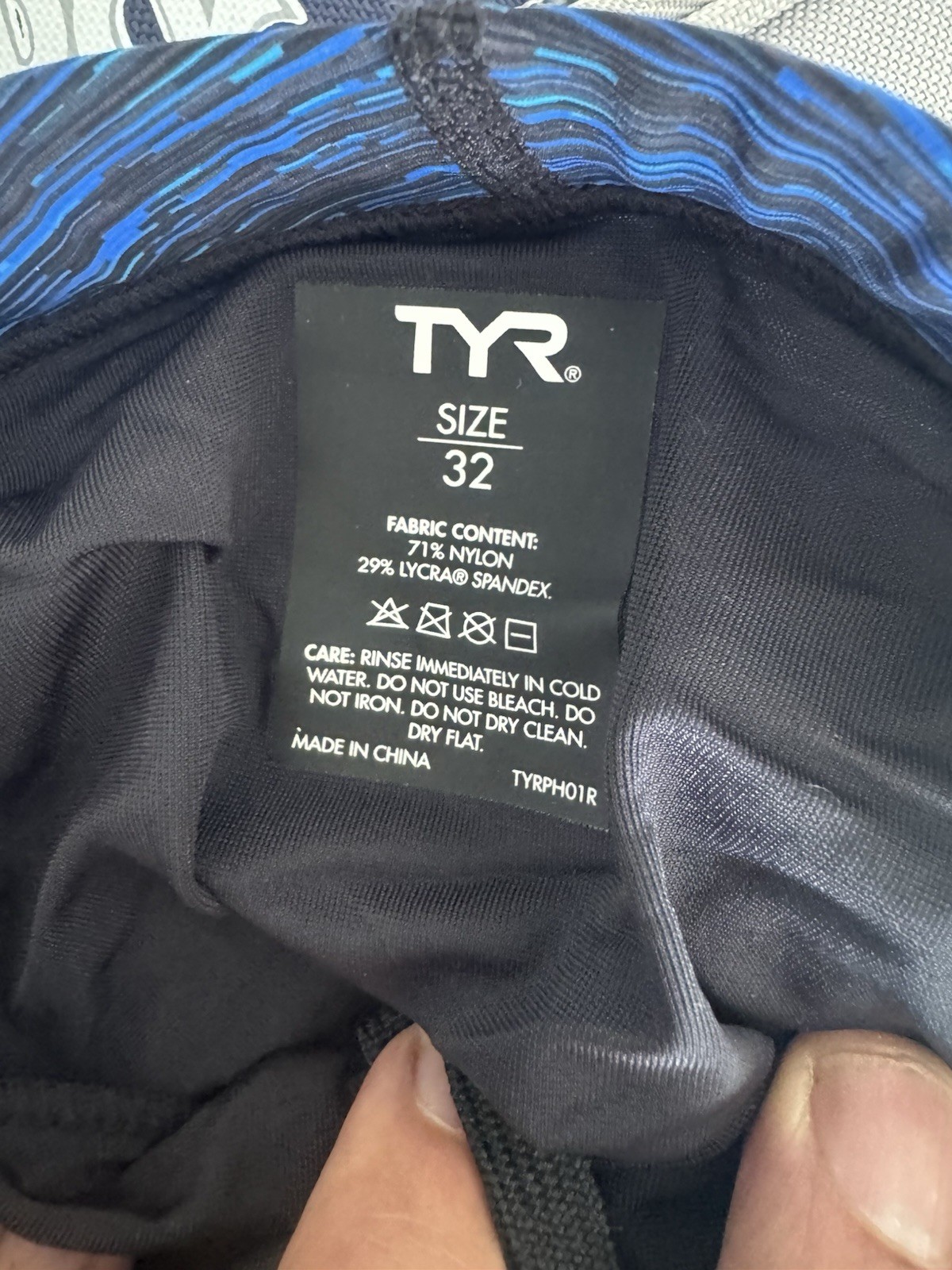 TYR Thresher Swim Racing Tech Suit Jammer Men’s Size 32 – Excellent Condition