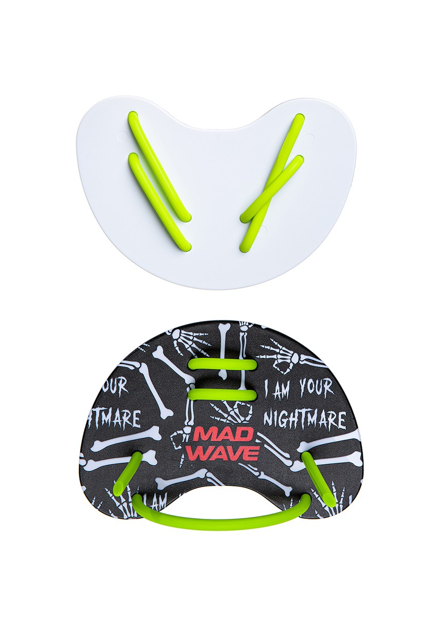 MAD WAVE – PALETTE – FINGER FUN PADDLES – M074303002W – BLACK/YELLOW