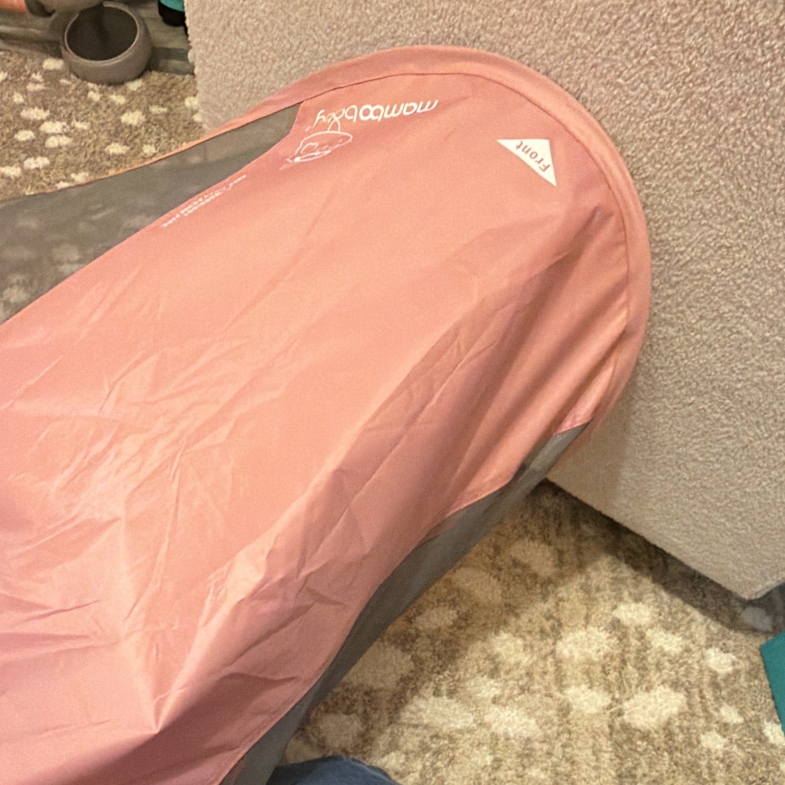 Mambobaby Safe Air-Free Baby Swim Float Seat w/ Safety Straps Pink