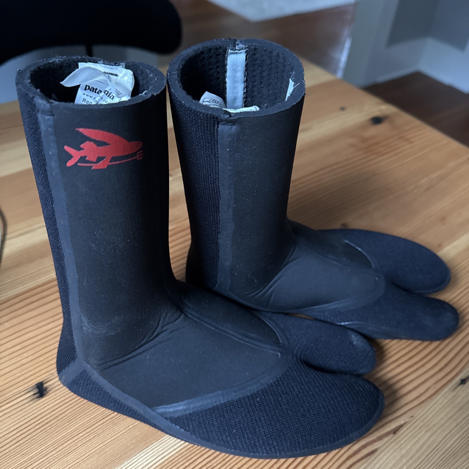 Patagonia R4 Yulex Split Toe Hybrid Wetsuit Booties Medium