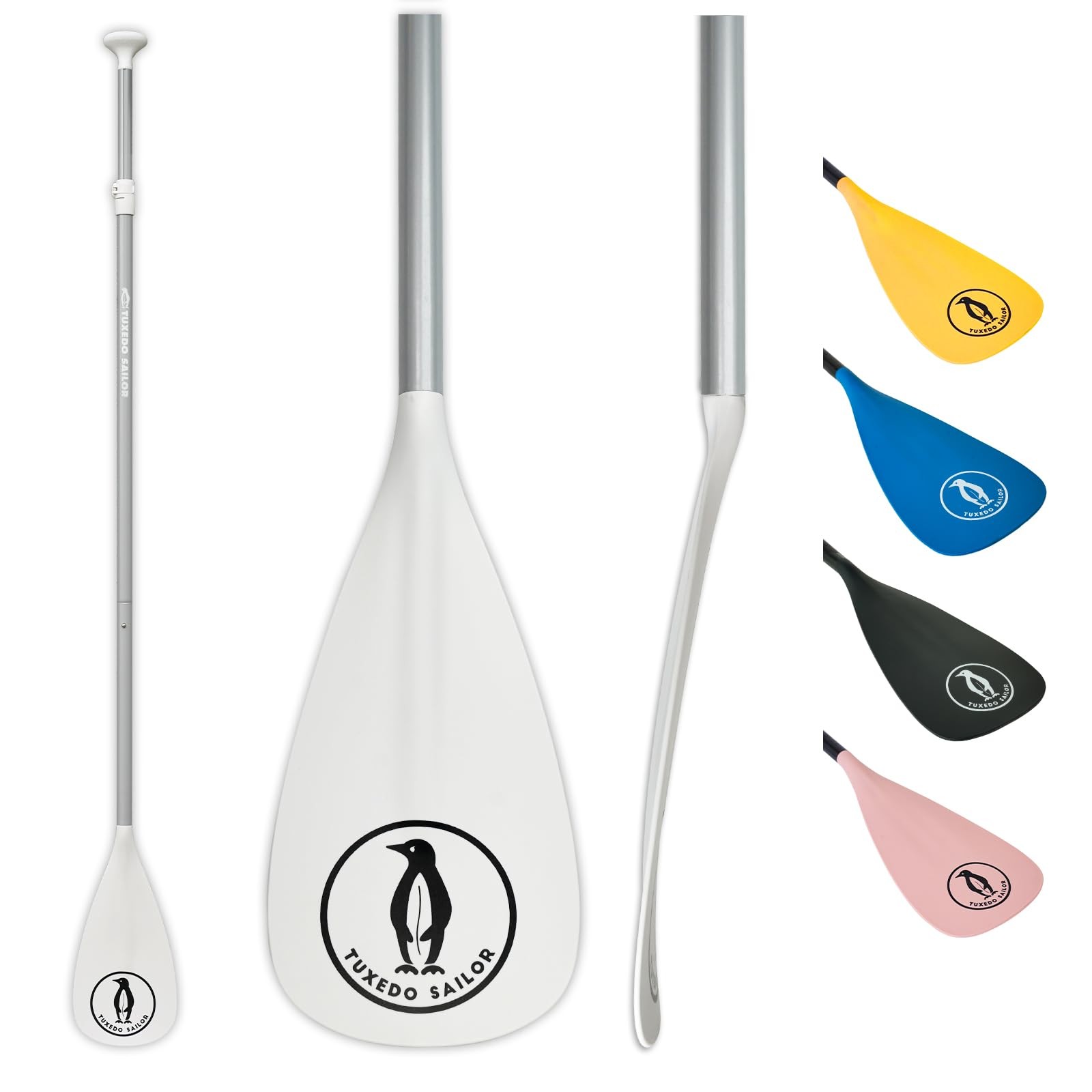 Tuxedo Sailor SUP Paddle – 3 Piece Adjustable Stand Up Paddle Board Paddle – …