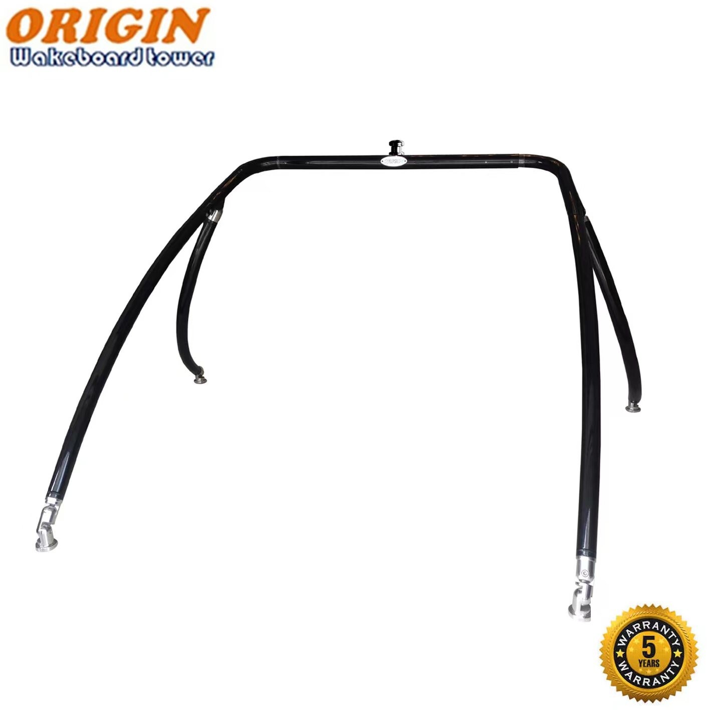 Origin Advancer Wakeboard Tower black plus Reborn Pro+ OR Knee/Wake Combo Rack