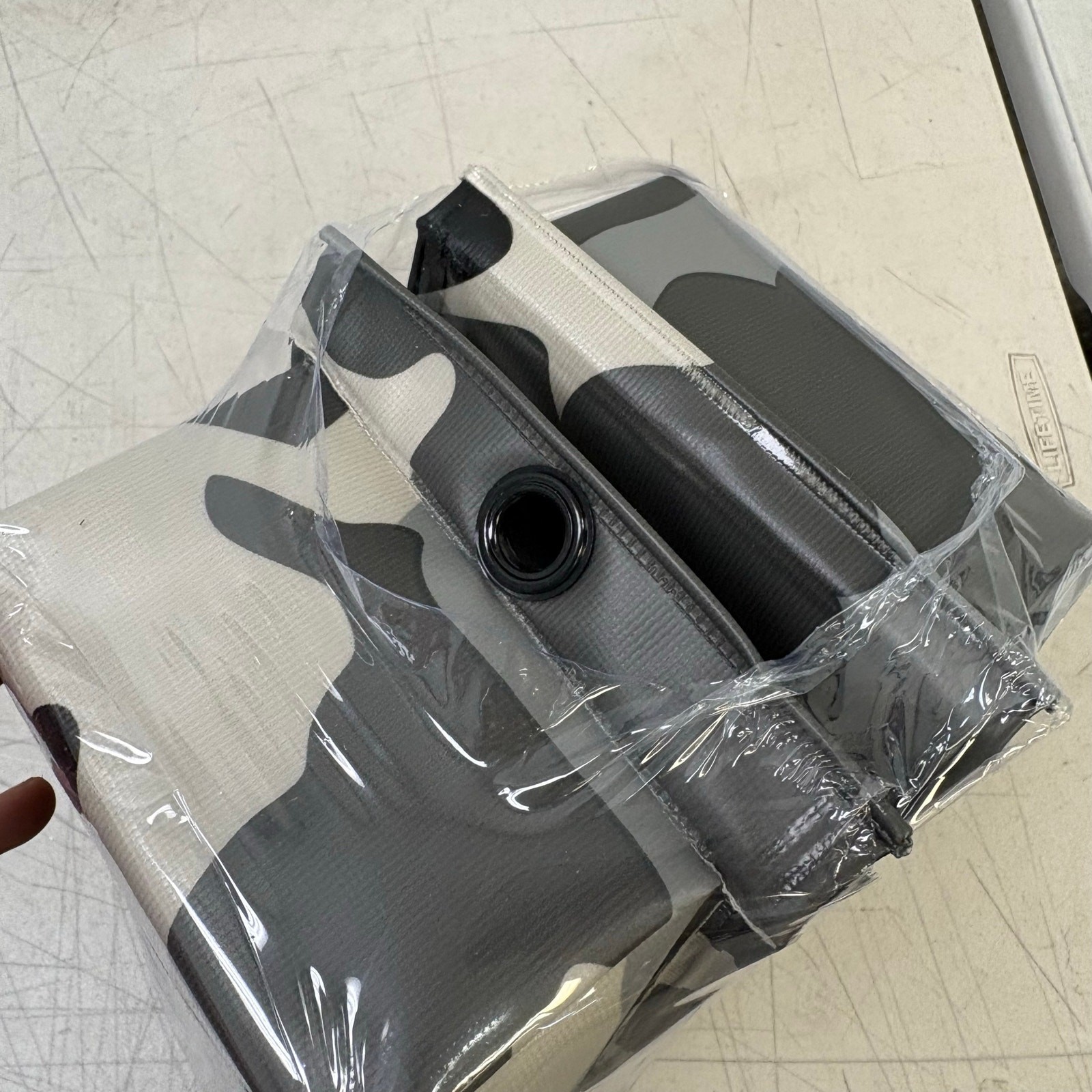 2 Pack – PWC Fender Bumpers 14x6x3.2″ Jet Ski Dock Bumpers w Cords – Gray Camo