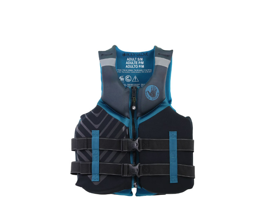 Body Glove Men’s Adult Neoprene PFD Life Jacket and Vest, Dual Size