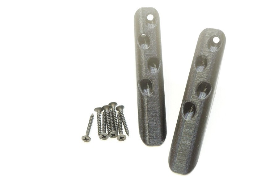 Kayak Wall Mount Hooks “No Show” Hidden Flush Mount Paddle Canoe