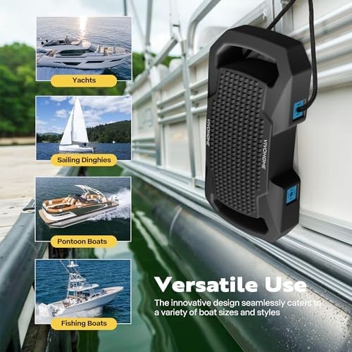 VIVOHOME EVA Boat Fenders for Docking, Boat Bumpers with Nylon Rope, and Fixe…
