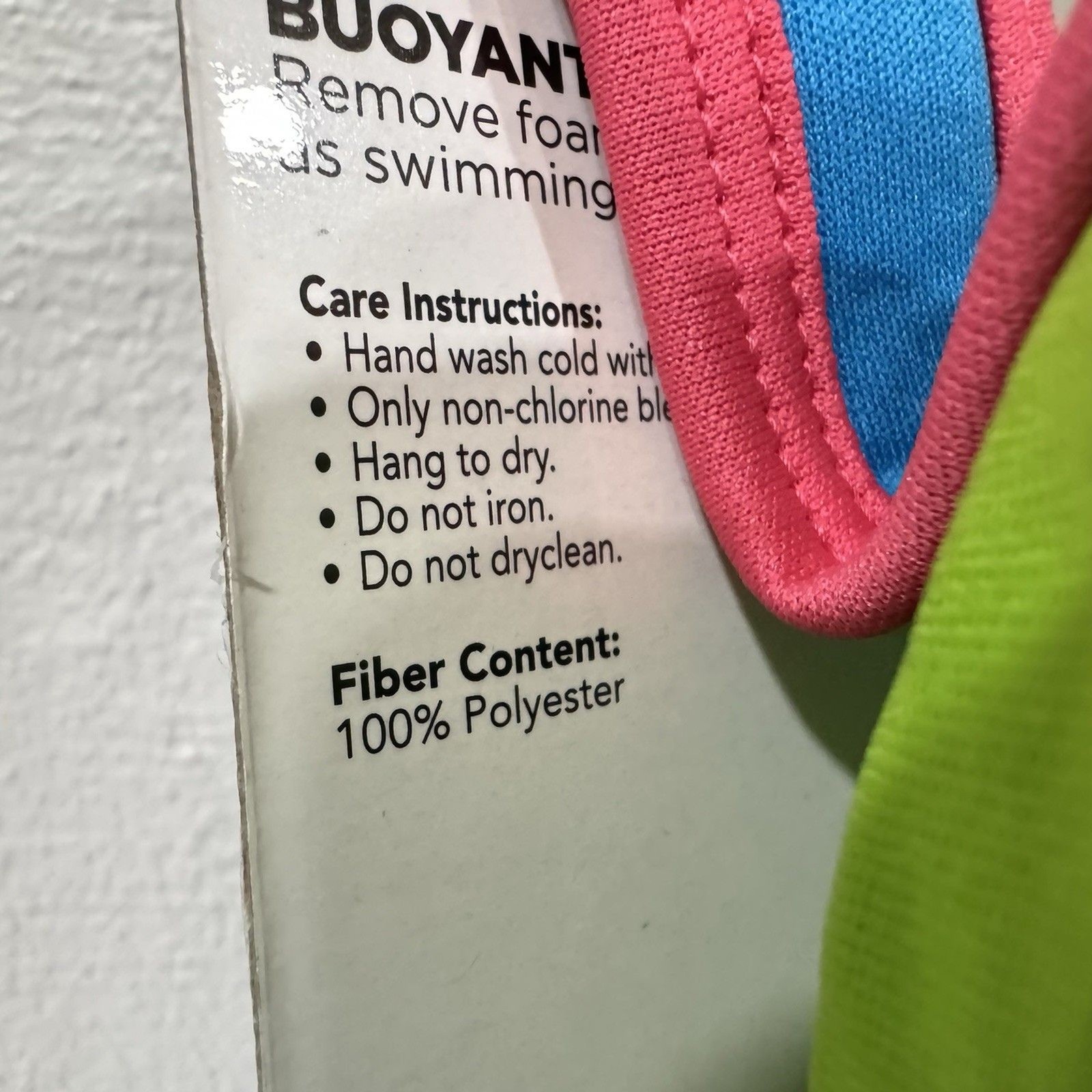 Aqua Swim School Progressive Swim Trainer Level 3 Vest 3-5 Yrs Max 38lbs NEW