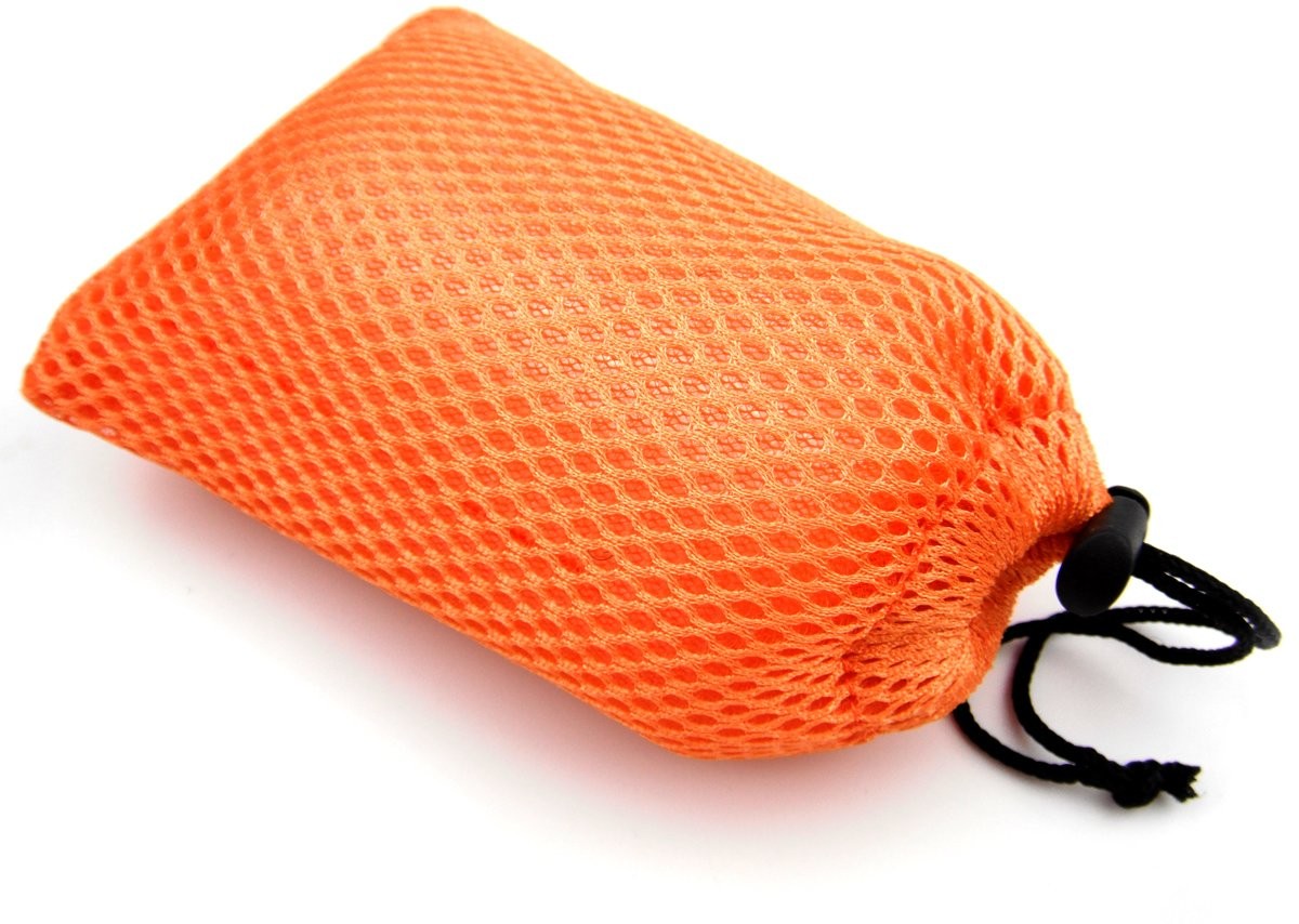 ALL in ONE 6pcs Nylon Mesh Drawstring Bag Pouches for 3.5X5.5INCH, Mixed Clor