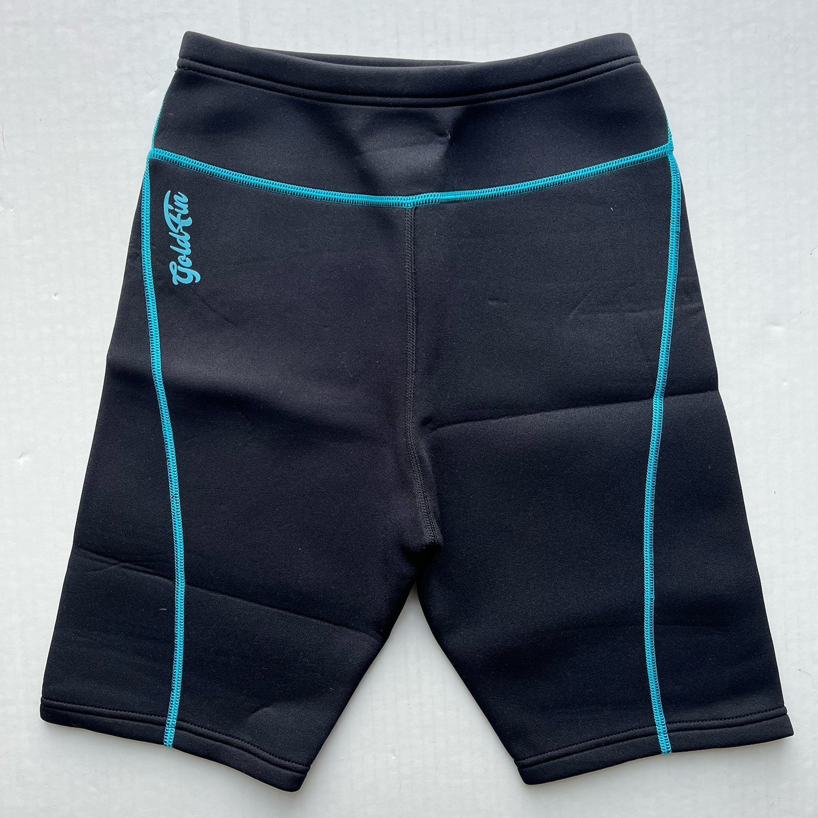 GoldFin Wetsuit Shorts Womens M Black Neoprene 2mm Diving Watersports Aerobics