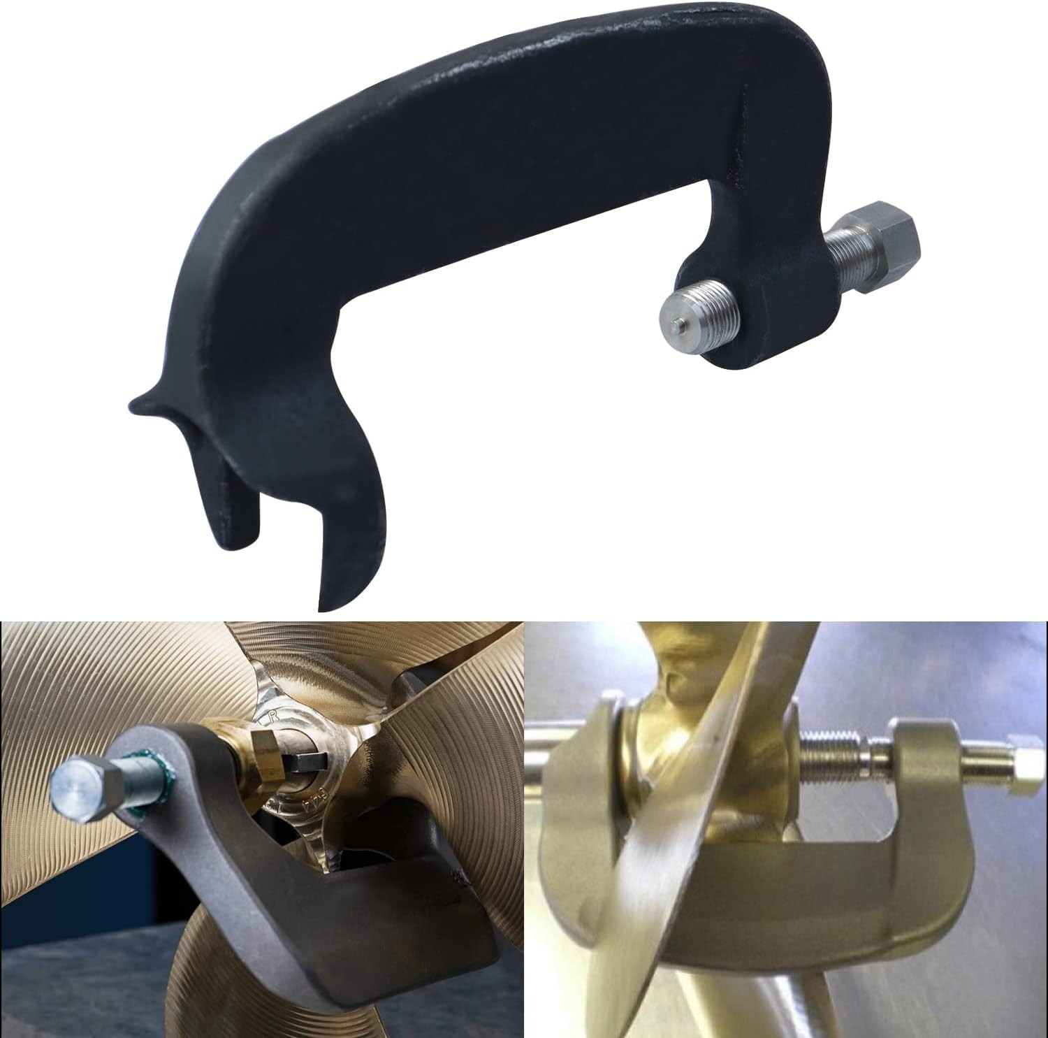 Prop Puller for Ski Wakeboard Surf Propellers, C Clamp Puller Works on 3/4” …
