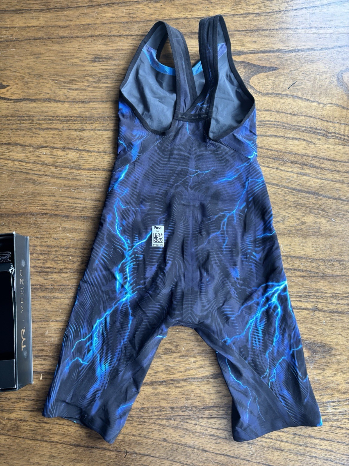 TYR Venzo Phantom Oblivion Closed Back Blue Womens Sz 23