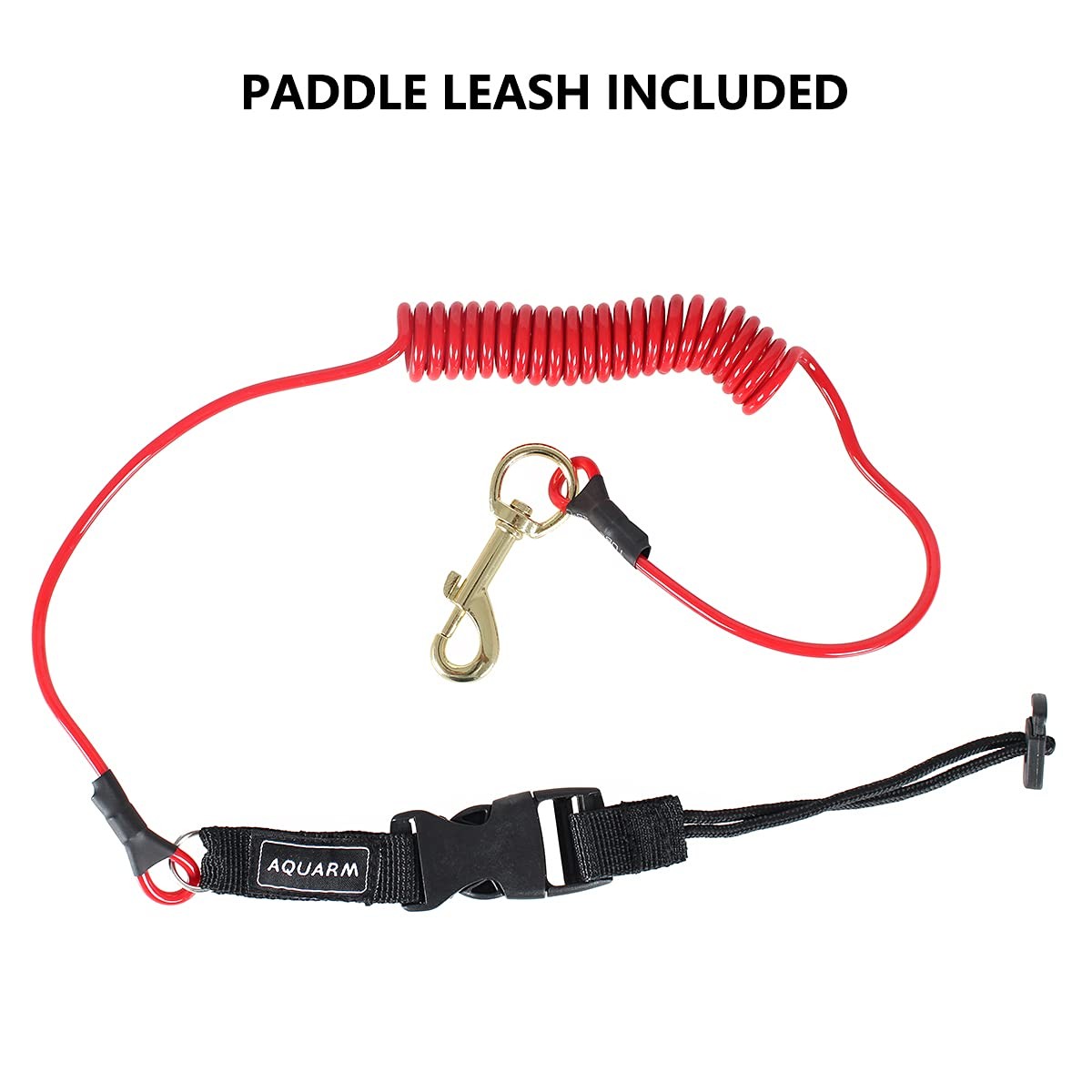 AQUARM Kayak Paddle with Free Paddles Leash, 91.7 inch Lightweight Adjustable…