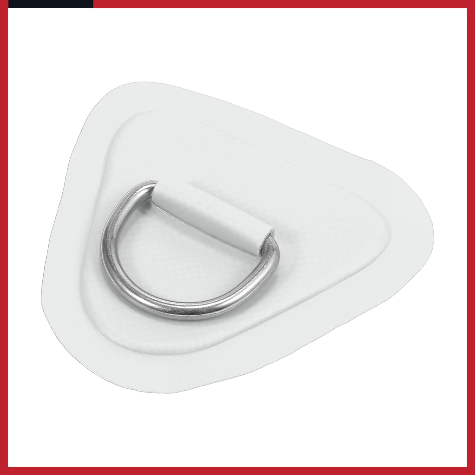 6 pcs D Ring Patch Triangle Shape Gray for Kayak Canoe Deck