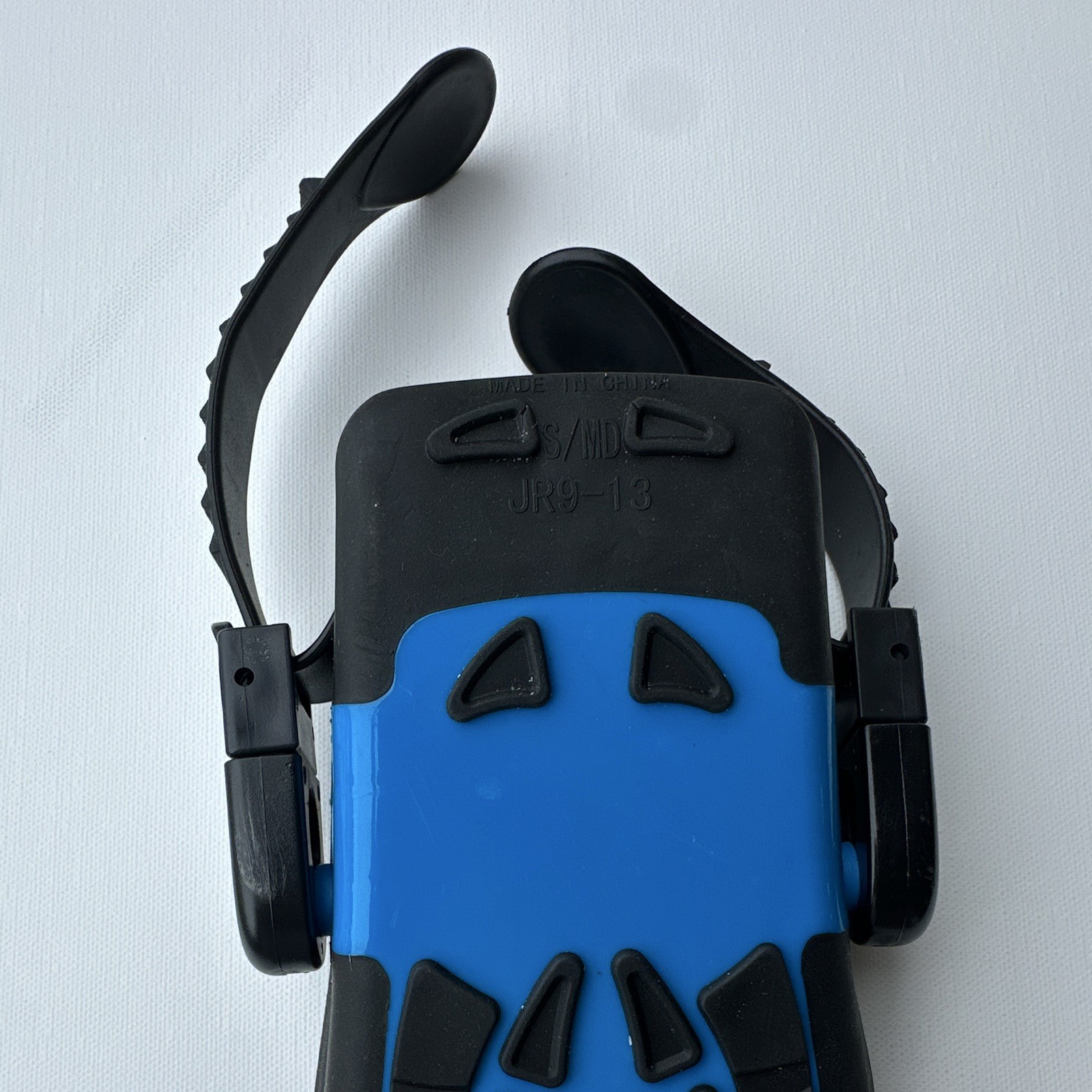 Kids Snorkel Set Mask Tube Fins S/M JR9-13 Blue/Orange Blue/Black Mesh Bag