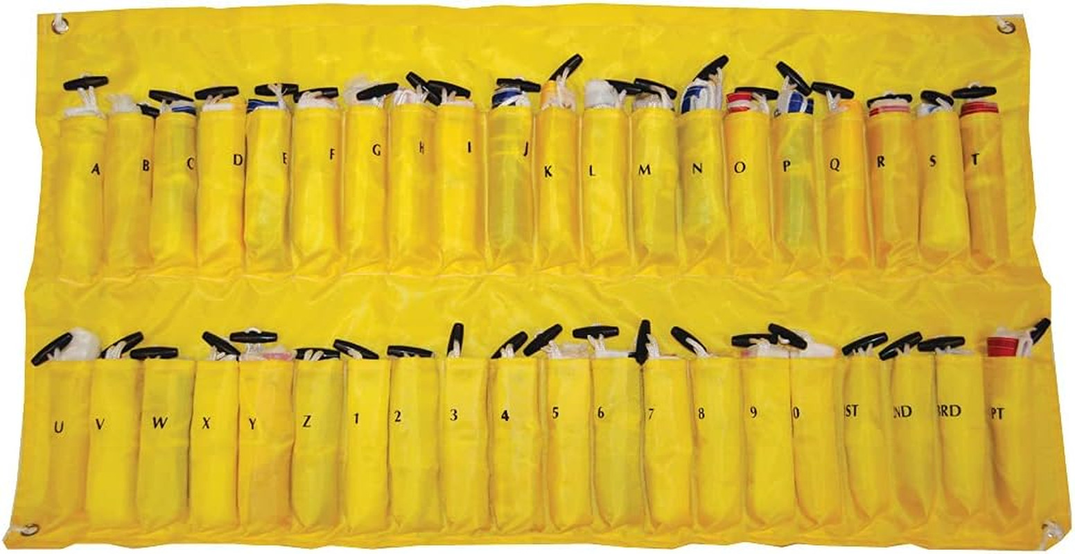 Durable 12″x18″ International Code Signal Flag Set with Brass Grommets
