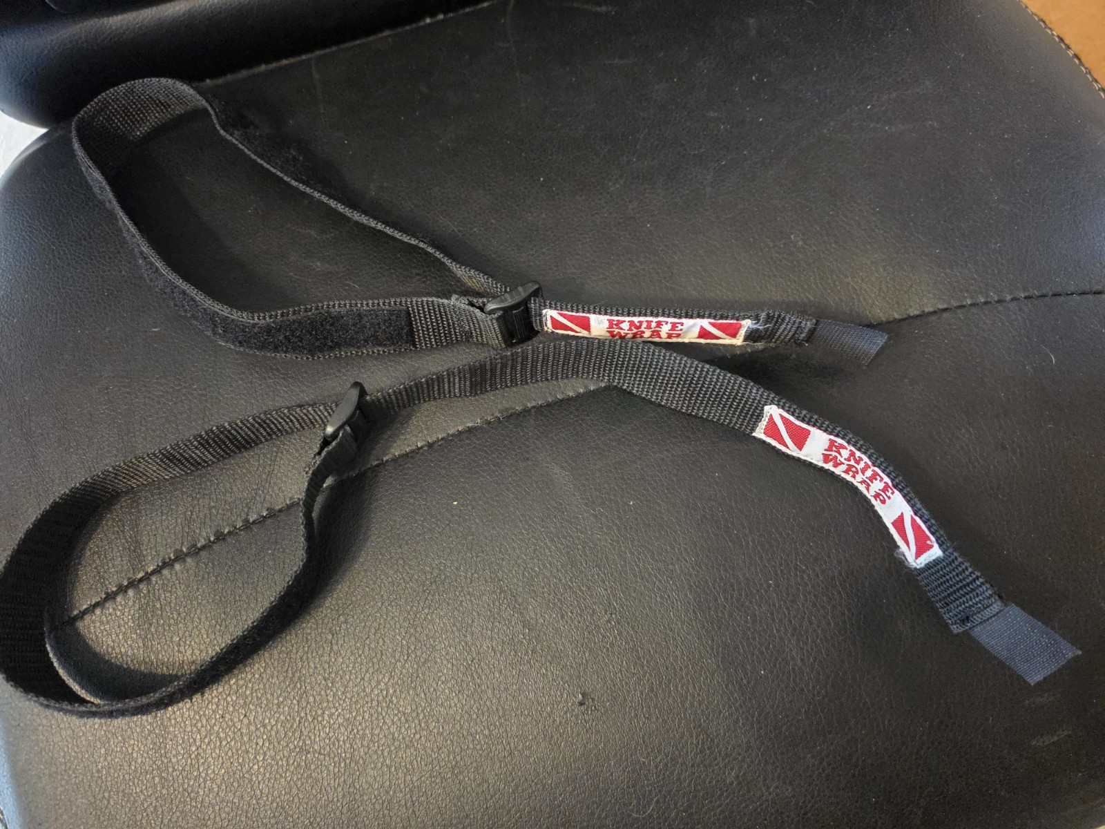 2- Innovative Scuba Hook and Loop Knife Strap 25 inch