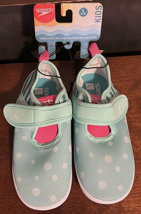 Toddler Printed Shore Explorer Water Shoes Watermelon Sugar Size L(9-10) – Speed