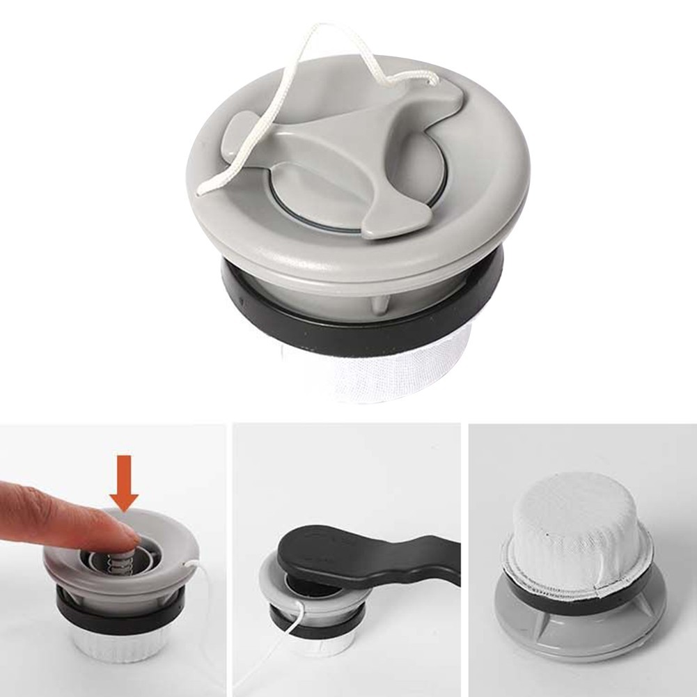 Inflation Valve Air Valve Nozzle Grey Color Gymnastic Mats Nozzle Paddle