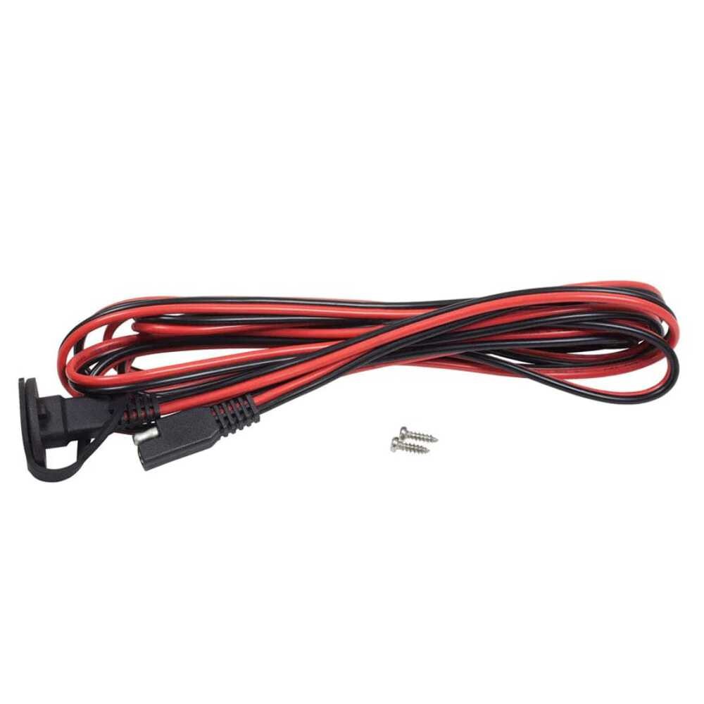 Yak-Power Panel Mount W/48 Inches Wire And Sae Connector