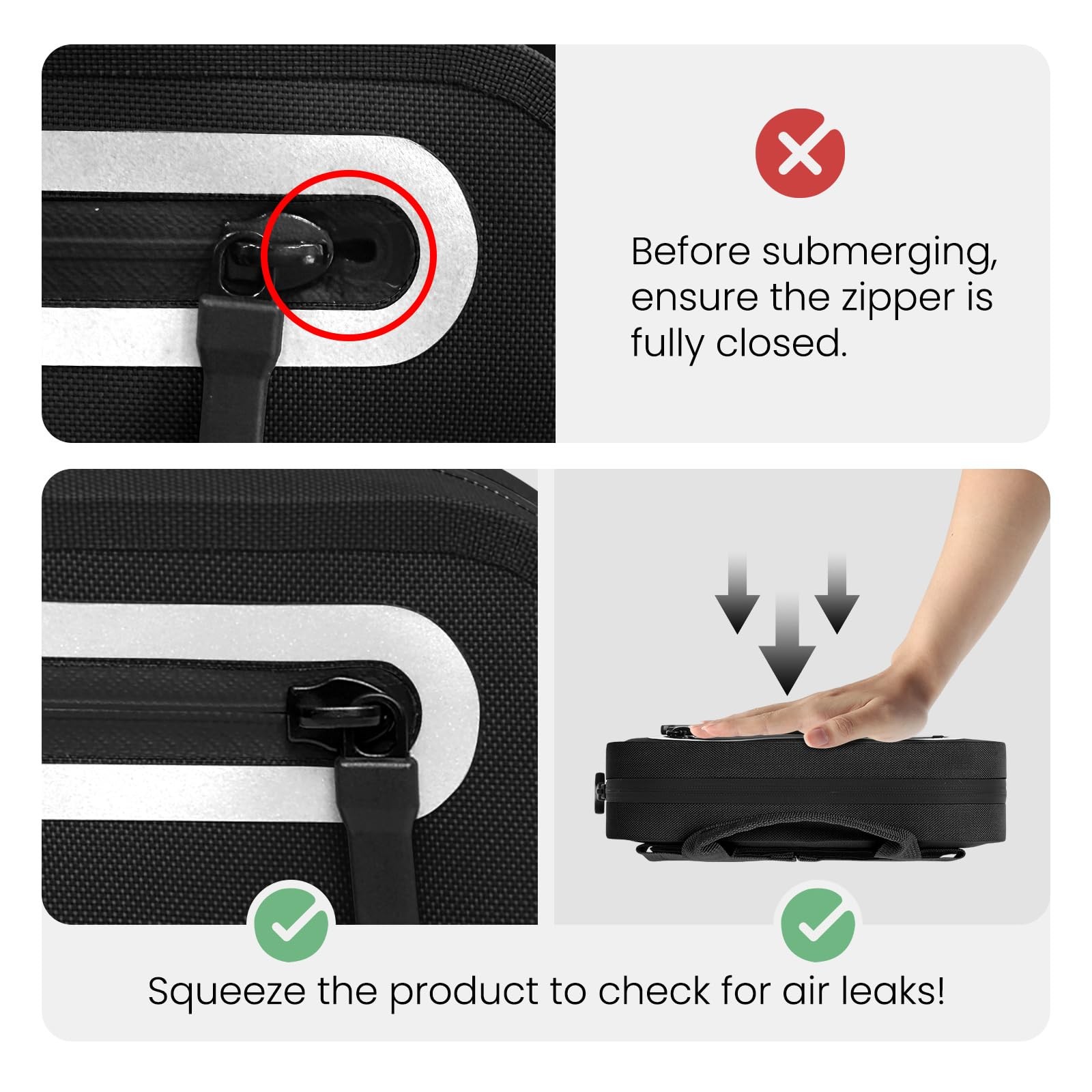 Floating Waterproof Fanny Pack with Extra-Long Adjustable Belt – Secure Water…