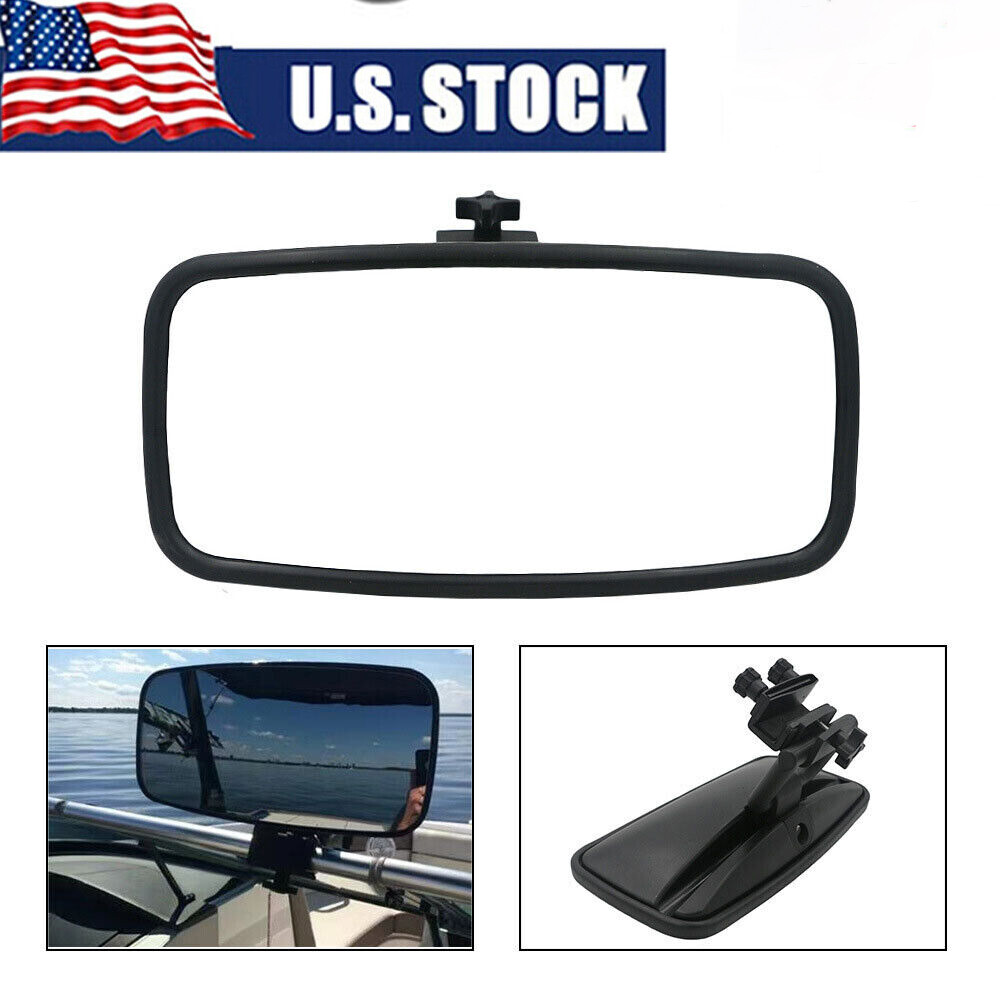 Marine Boat Rearview Mirror for Ski Wakeboard Tower Convex Mirror us