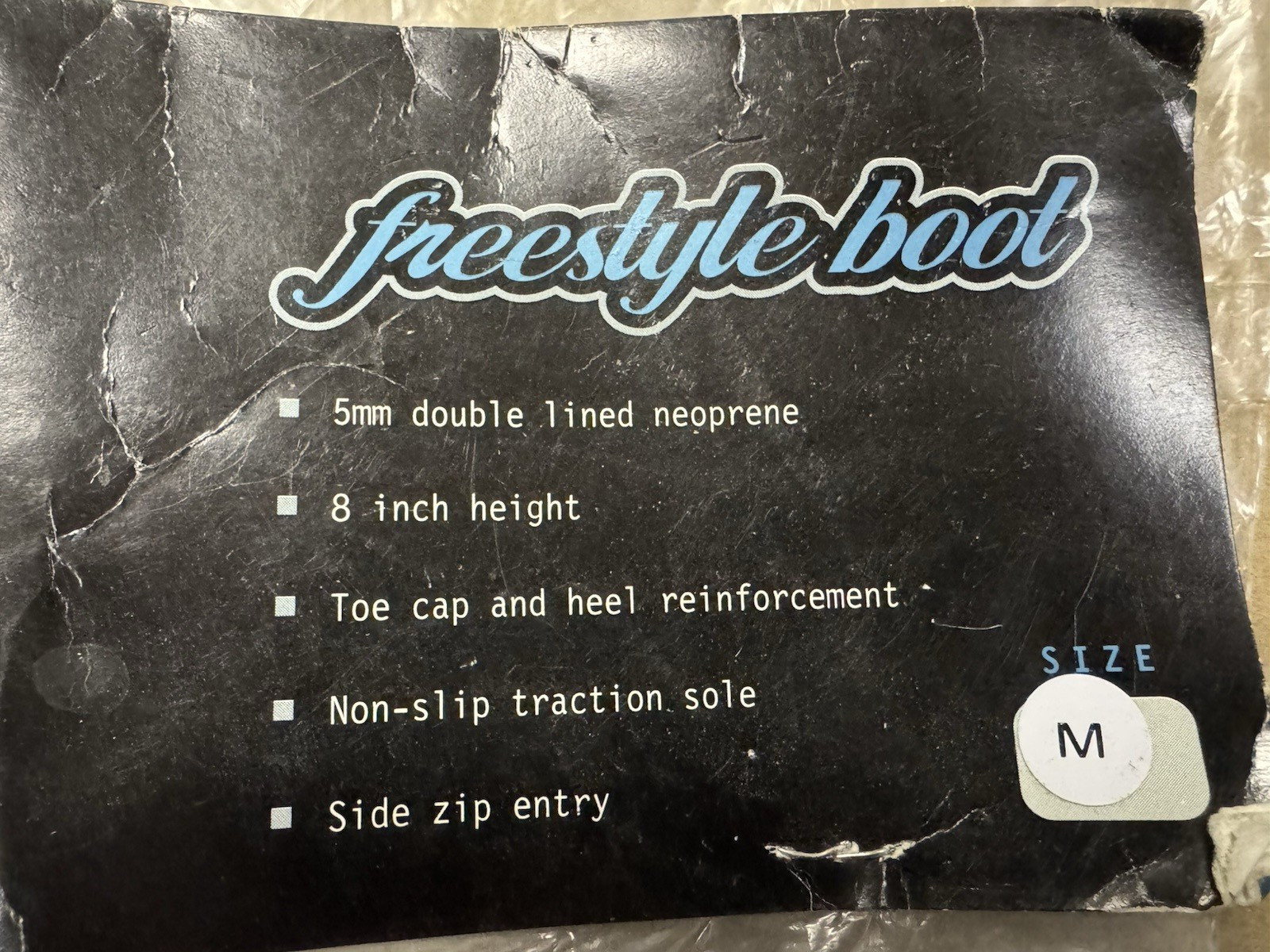 Slippery When Wet Freestyle Jet Ski Boots (size M ) – Performance water boots