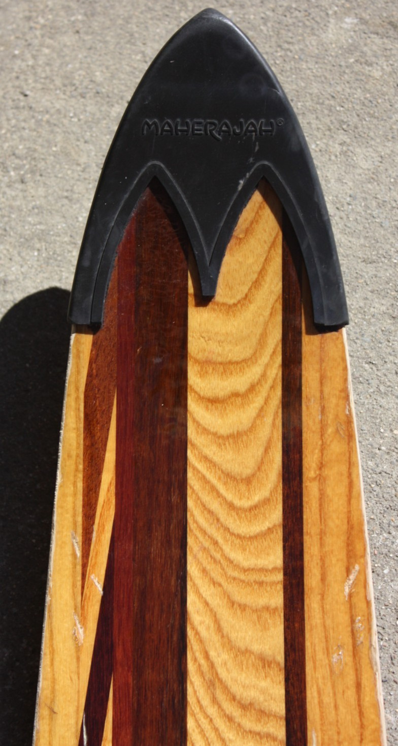 Vintage 70’s Wood MAHERAJAH 5.5 Water Ski Single Ski