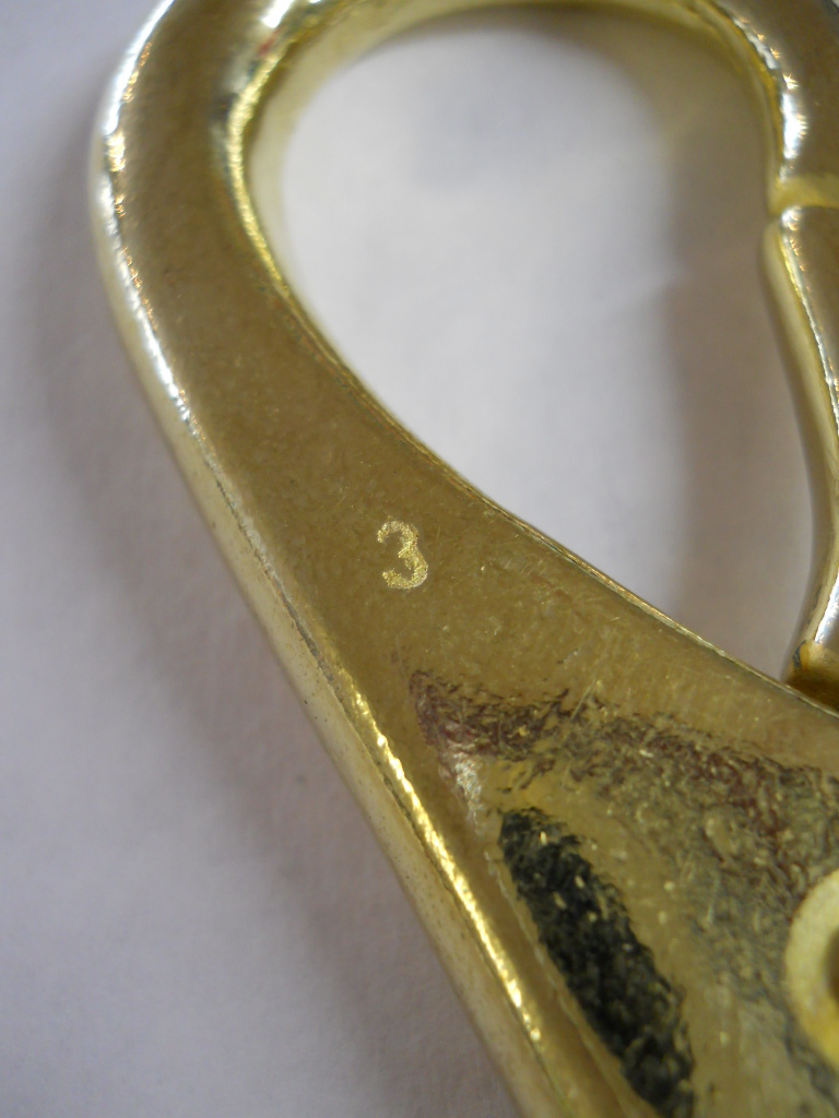 Brass Clip Hook 3 Scuba Diving Swivel Weight Belt Loop Gear Keeper GC74