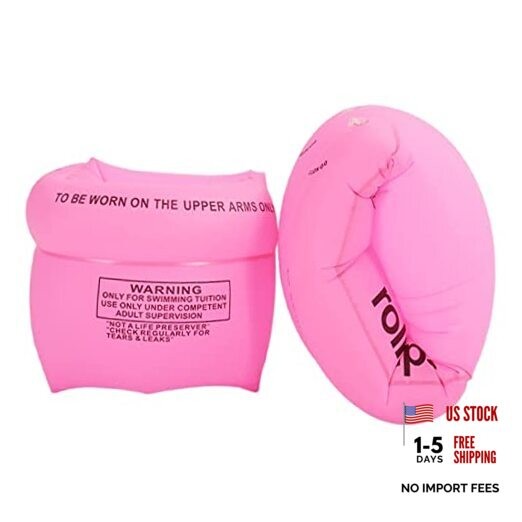 2-4 Pack Arm Floaties for Kids and Adults – Pool Floats Arm Bands Pink 2pcs