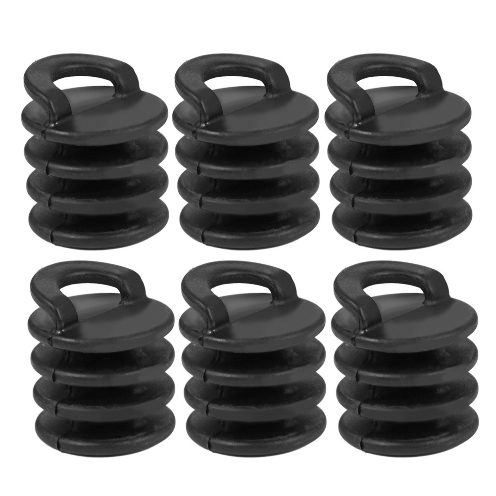 6 Pcs Form-fitting Kayak Scupper Plug Kit Drain Holes Stopper Bung