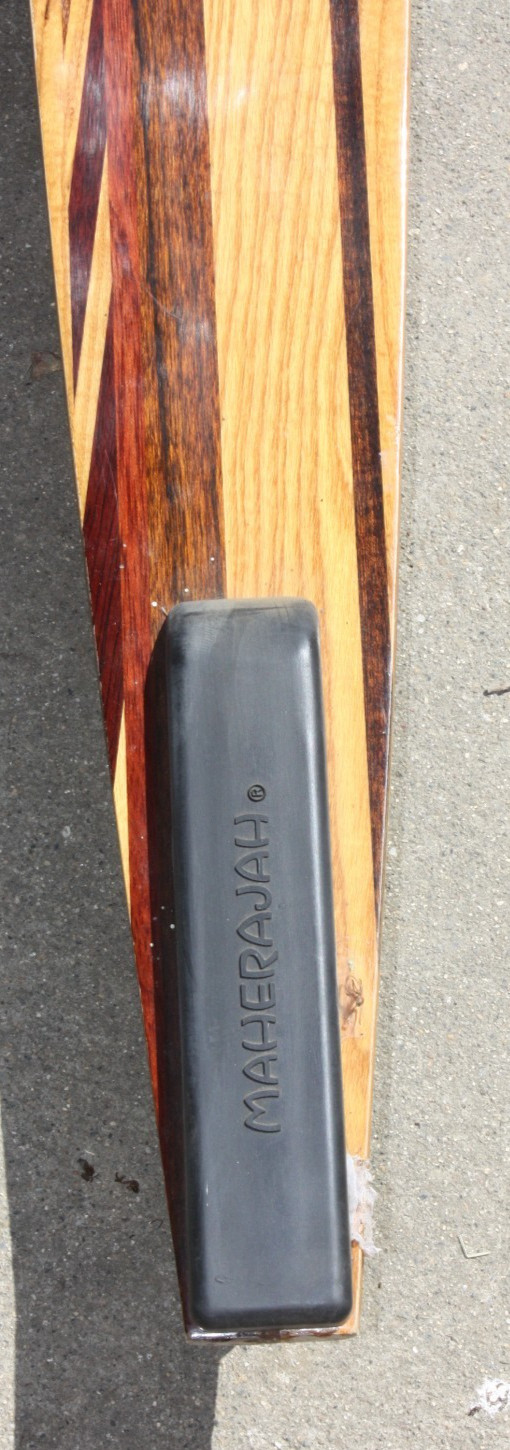 Vintage 70’s Wood MAHERAJAH 5.5 Water Ski Single Ski