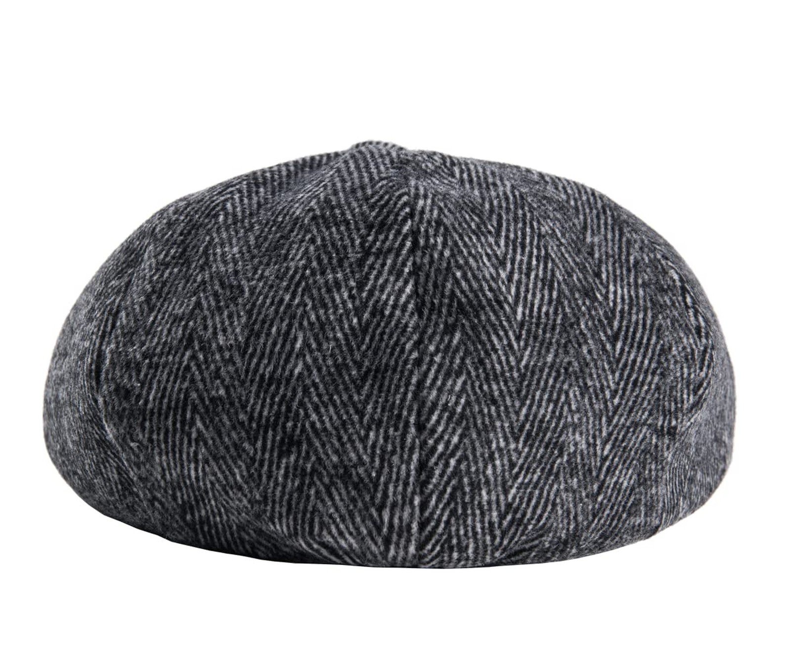 2 Pack Newsboy Cap Peaky Herringbone Baker Boy Flat Caps for Men Women (Black…
