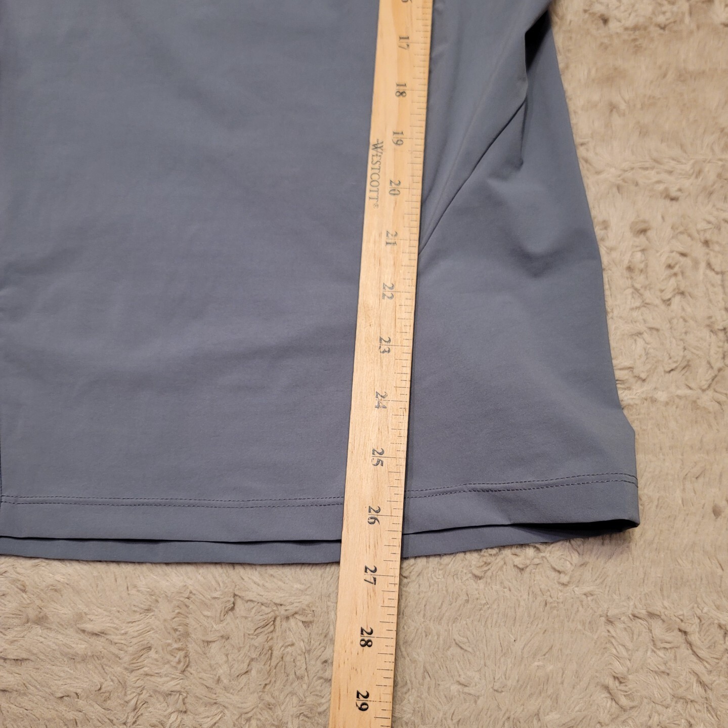 Zhik Avlare Hydrophobic Water Repellent Gray Long Sleeve Shirt Stretch Men’s S
