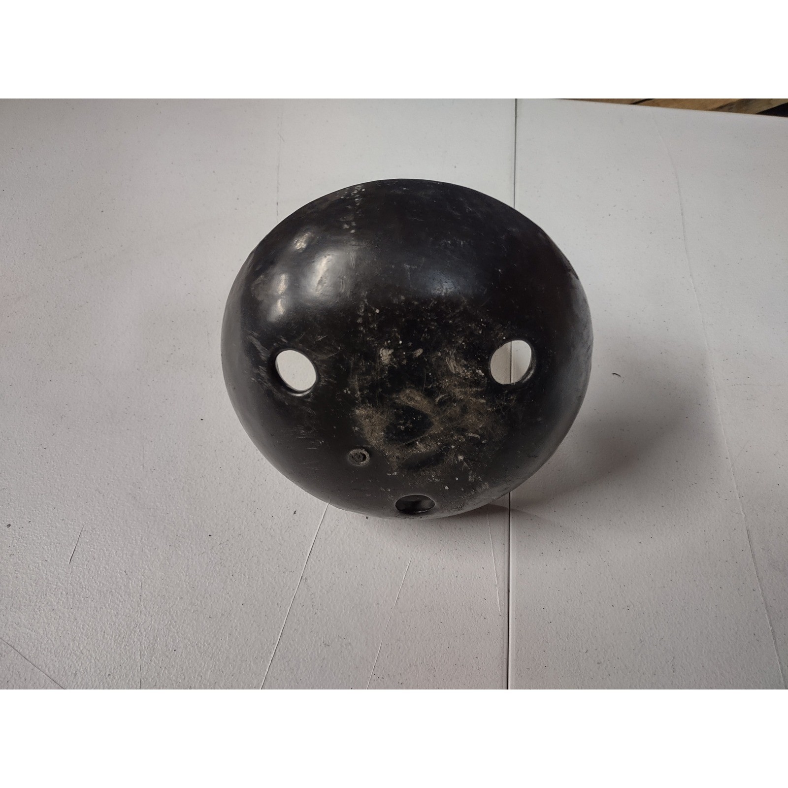 8lbs Mushroom River Anchor Black Cast Iron with Shackle for Small Boats Kayaks